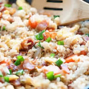 Chinese Bacon Fried Rice 腊肉炒饭