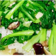 Shiitake Mushroom And Chinese Greens 蘑菇青菜