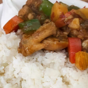 Xinjiang Chilli Chicken Stew With Rice 大盘鸡盖饭